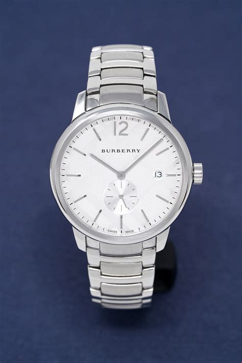 Burberry Men's The Classic Silver Watch BU10004